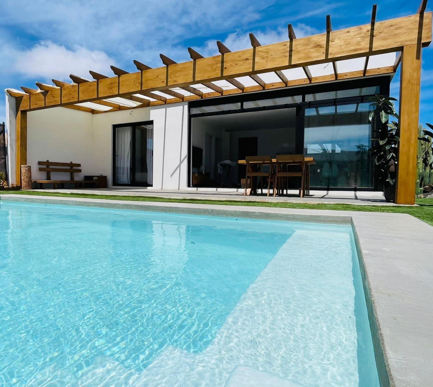 Bungalow + Piscina Independiente ลาโอลีวา ภายนอก รูปภาพ