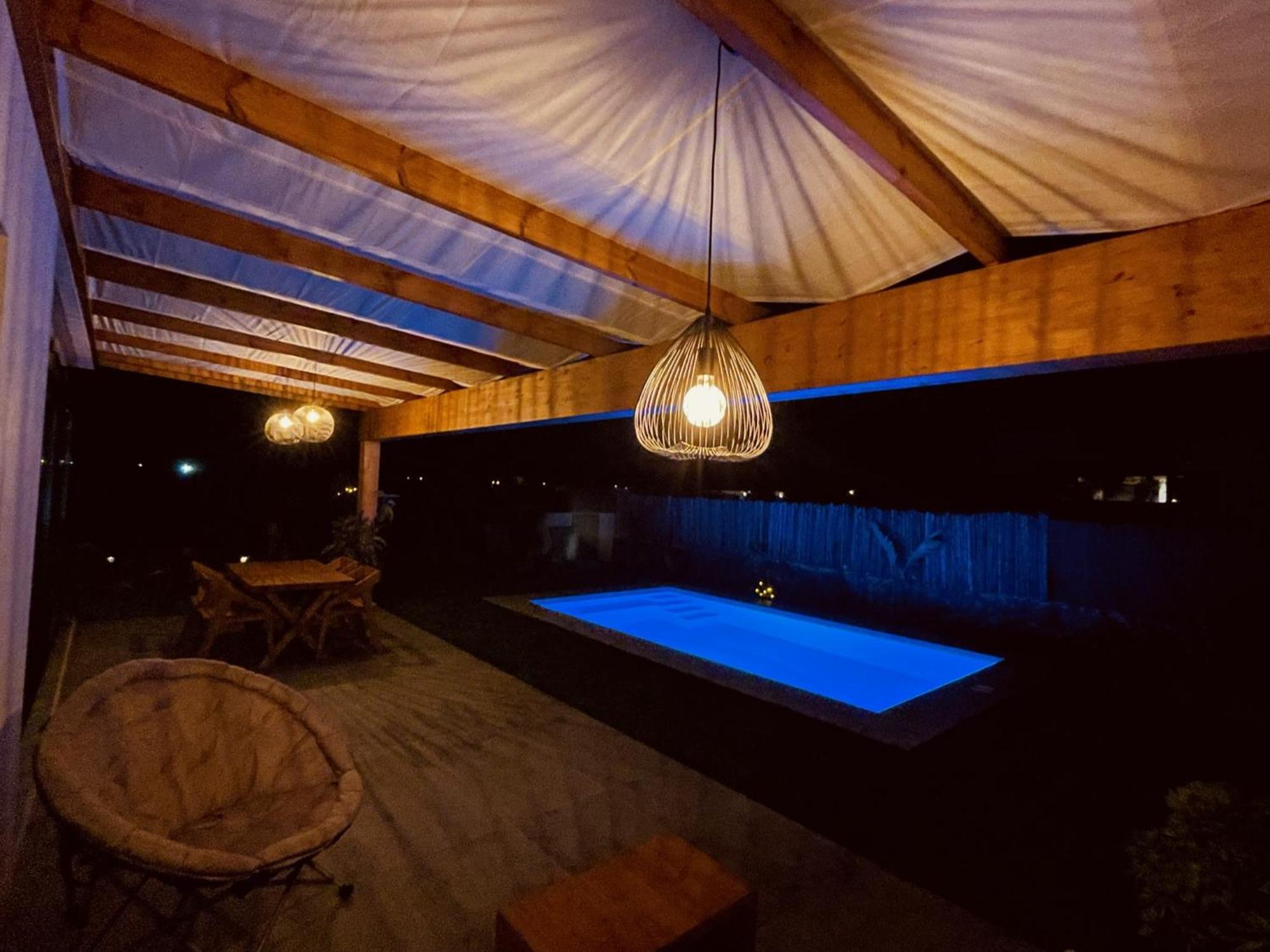 Bungalow + Piscina Independiente ลาโอลีวา ภายนอก รูปภาพ
