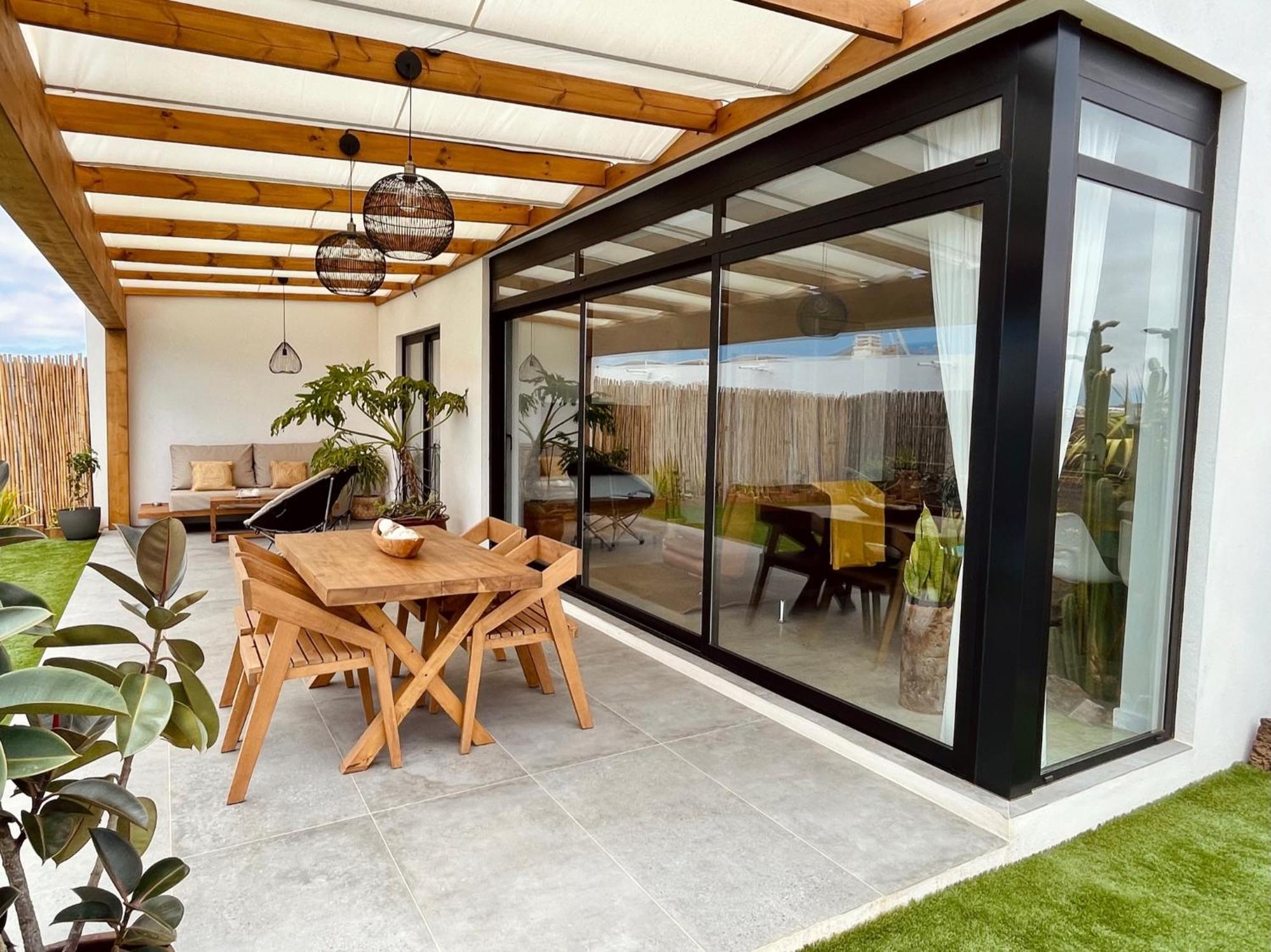 Bungalow + Piscina Independiente ลาโอลีวา ภายนอก รูปภาพ